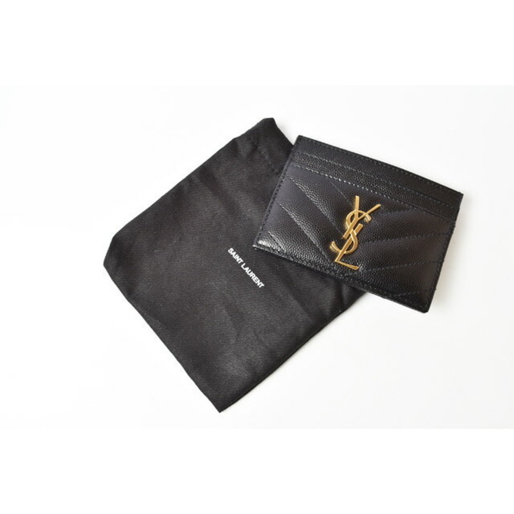 Saint Laurent Card Case Monogram Saint Laurent Black - Picture 5 of 5